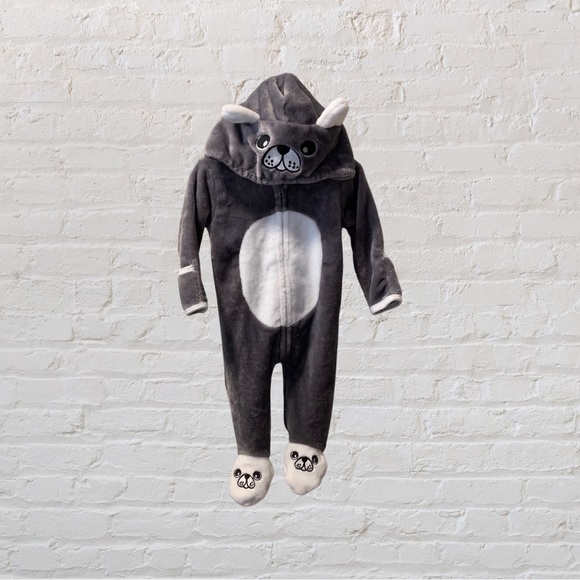 Unisex Kids Puppy Dog One Piece - Picture 3 of 4